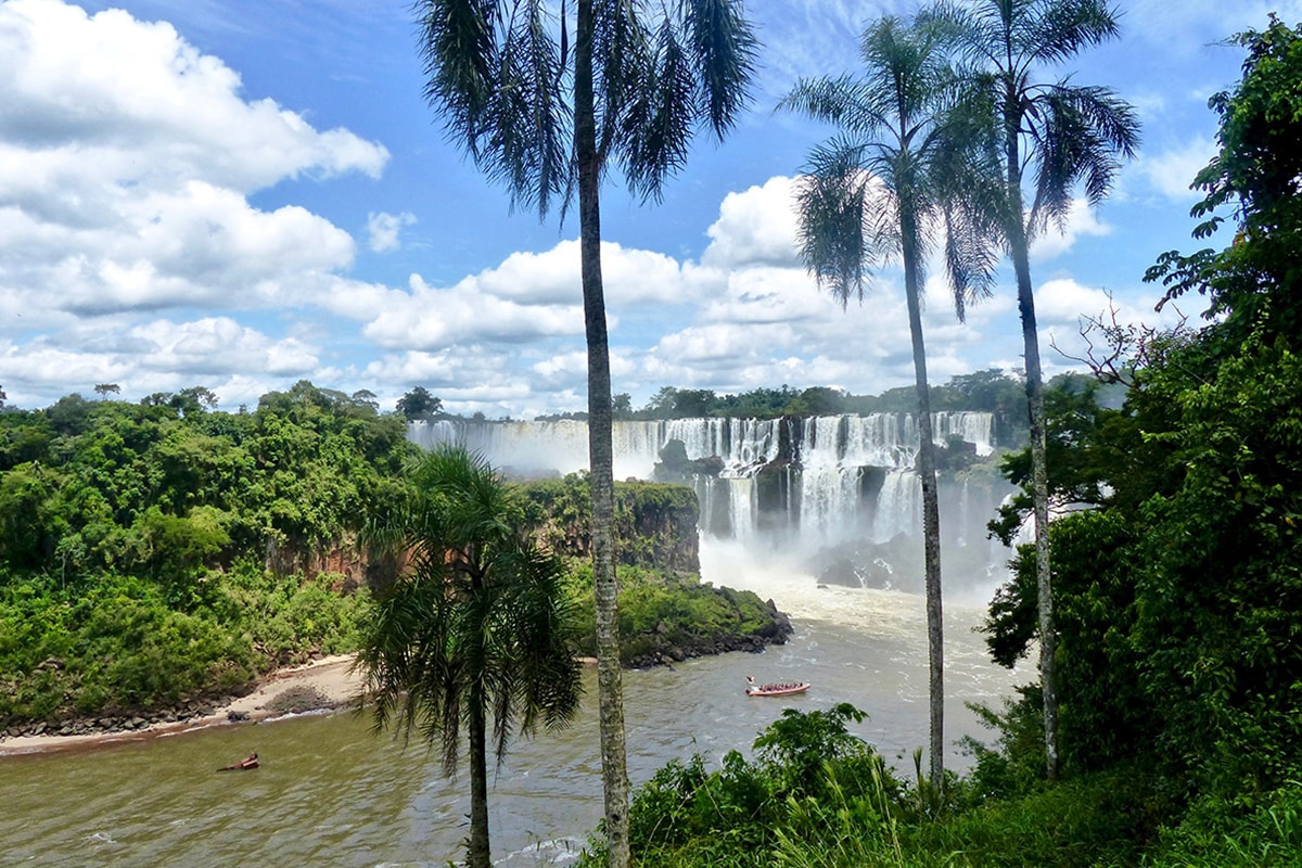 Bateaux Chutes Puerto Iguazu Argentine