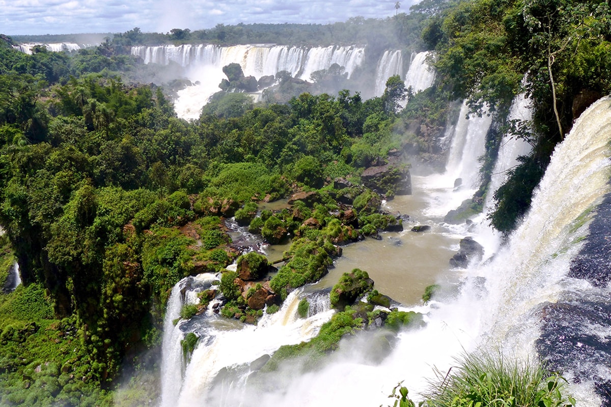 Passage supérieur Chutes Puerto Iguazu Argentine