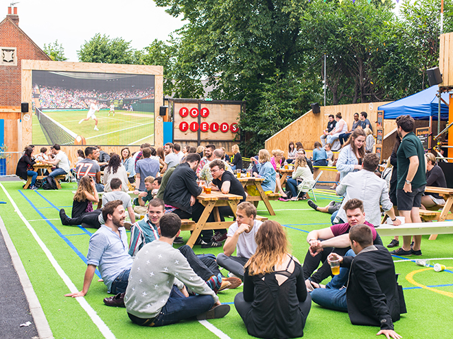 Pop Brixton cour interieure