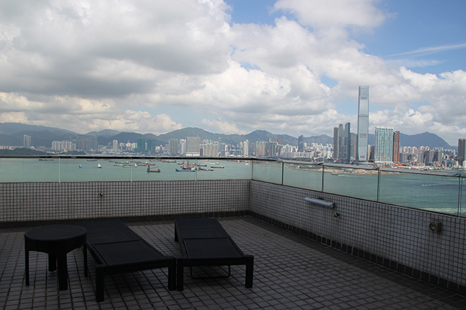 rooftop-citadines-harbourview dormir à Hong Kong