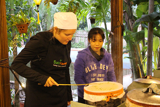 Crepes Cours de cuisine Hoi An Vietnam