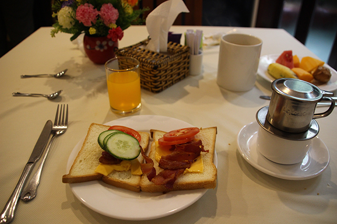 Petit dejeuner Hoi An Vietnam