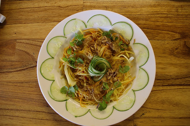 Salade de mango Hoi An Vietnam