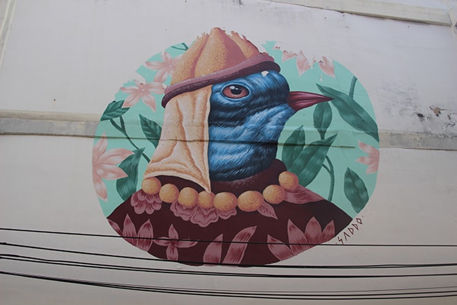 Oiseau Street Art Bangkok