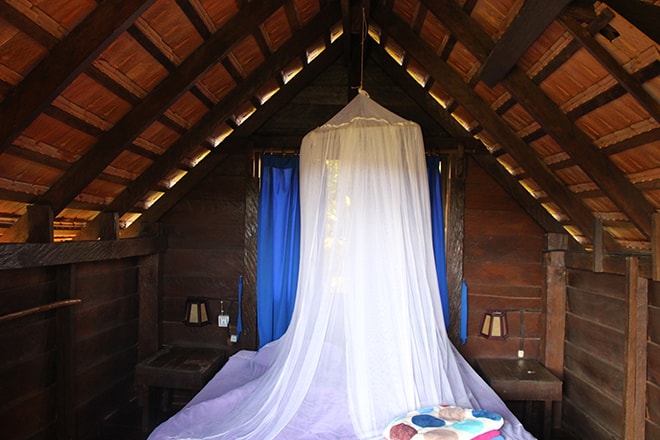 Chambre Nature Lodge Sen Monorom Cambodge