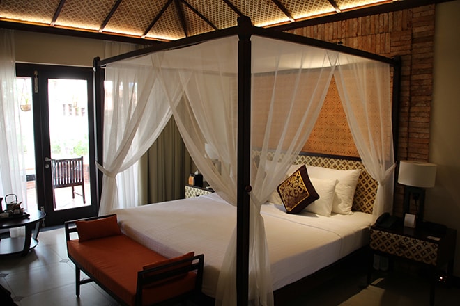 Chambre avec grand lit Pandanus Resort Mui Ne Vietnam