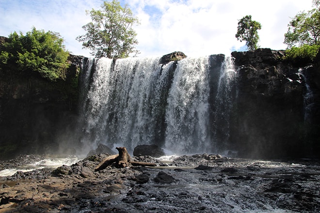 Haut cascade Busa Sen Monorom Cambodge