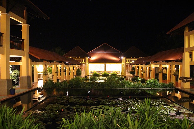 Pandanus Resort Mui Ne Vietnam de nuit