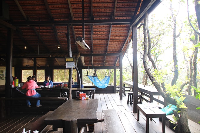 Restaurant Nature Lodge Sen Monorom Cambodge