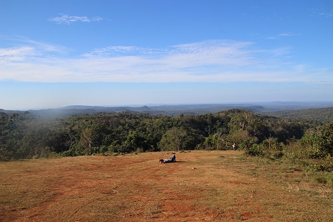 faire la sieste au view point Sen Monorom Cambodge