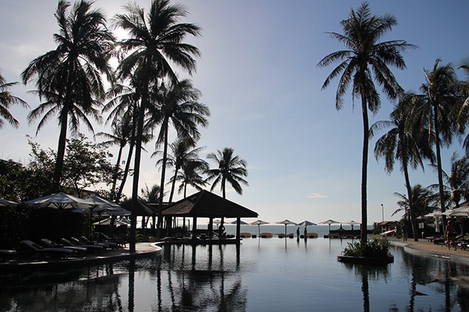 piscine vue sur mer Anantara Mui Ne Vietnam