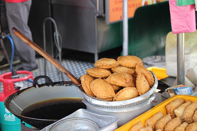 Foodtour Penang beignet au curry