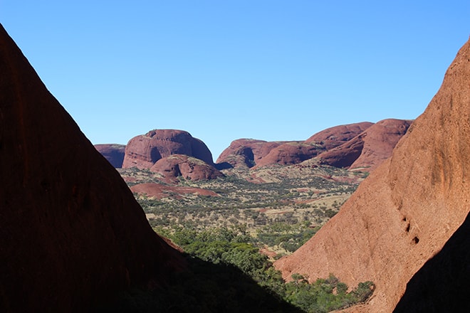 Balade au coeur du Mont Olgas Uluru