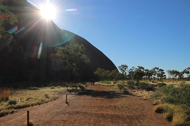 Base Walk Uluru depart