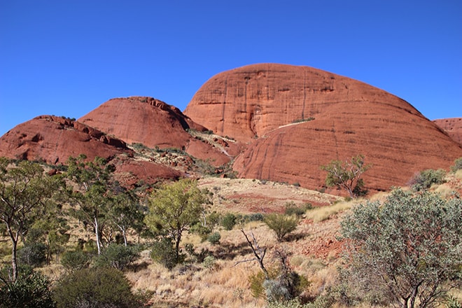 Relief Mont Olgas Uluru