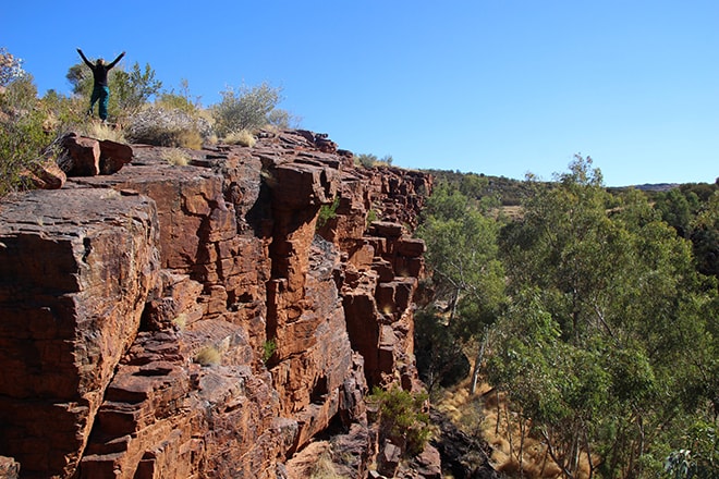 Trephina Gorge MacDonnell Range Alice Springs Australie