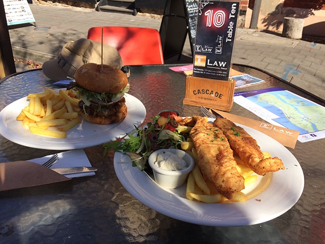 Fish and chips Port Adelaide Australie