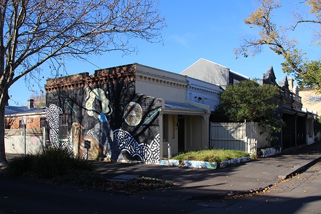 Fitzroy quartier Melbourne Australie