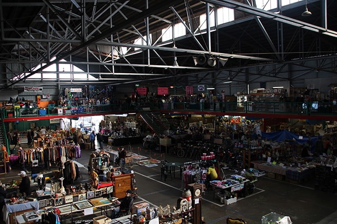 Interieur marche couvert Port Adelaide Australie