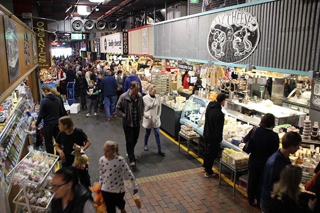 Marche central Adelaide Australie