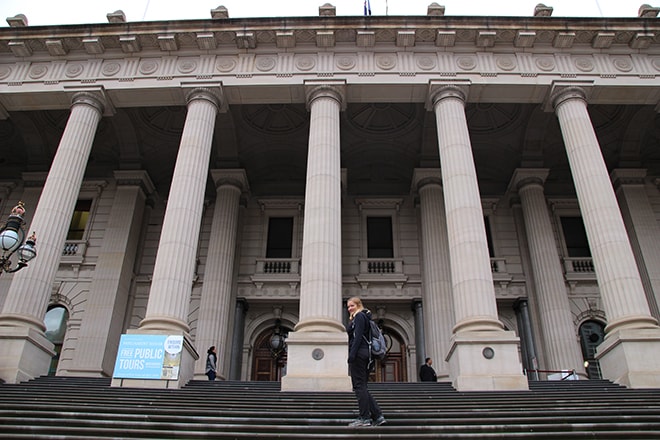 Parlement Melbourne Australie