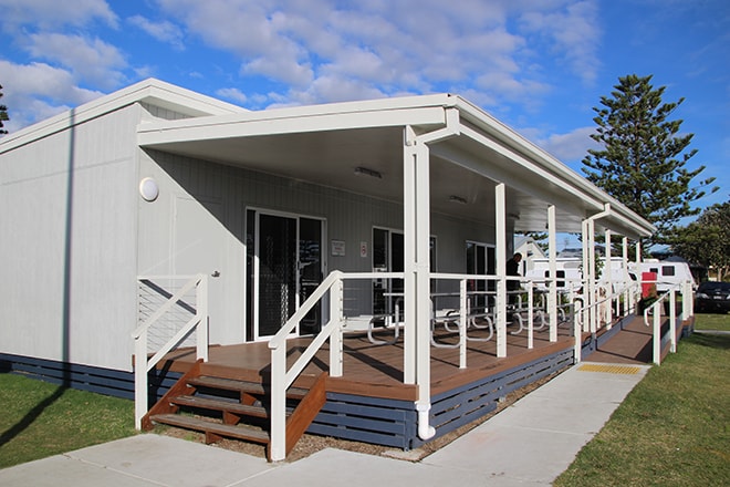 Bungalow camping Newcastle Australie