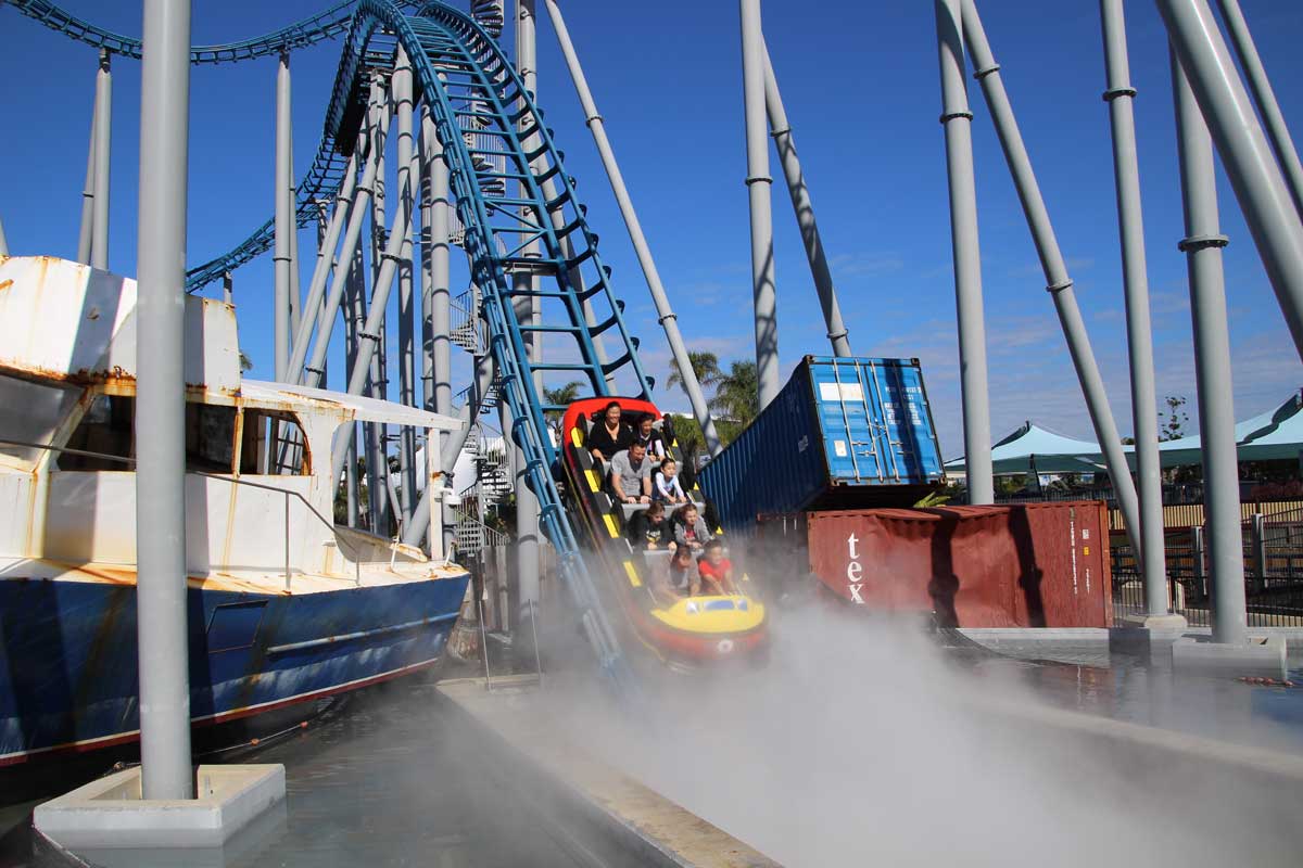 Chute Attraction SeaWorld Australie