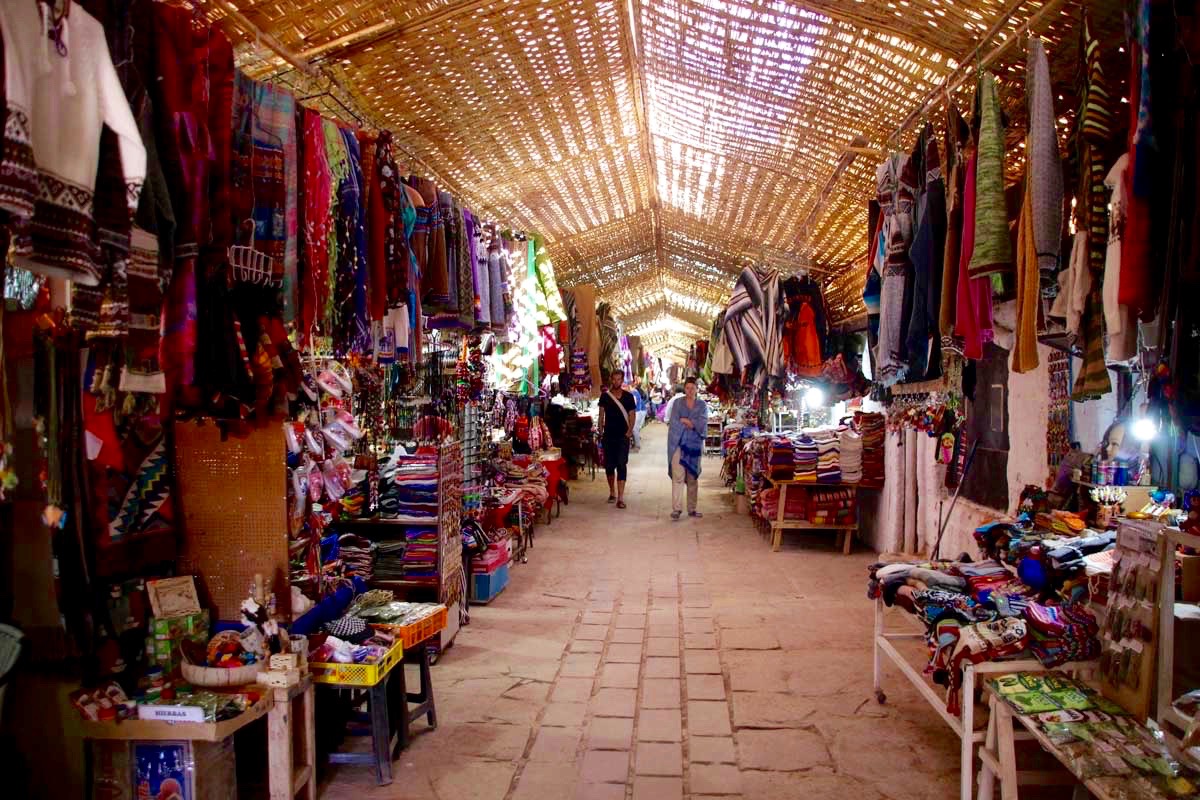 Marche artisanal San Pedro de Atacama Chili