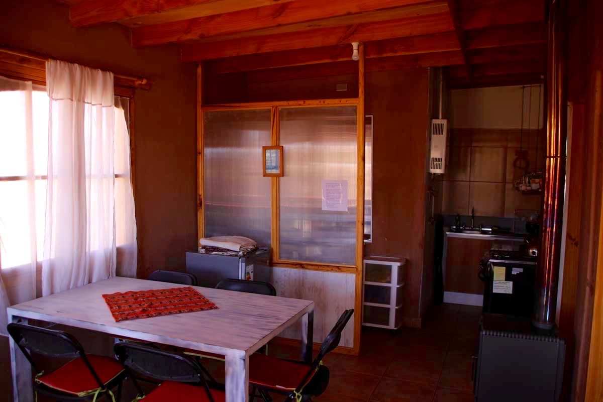 Salle a manger cuisine Logement San Pedro de Atacama Chili