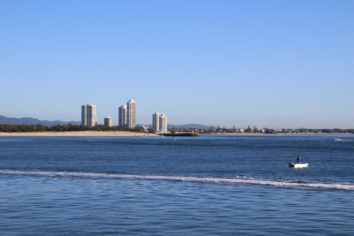 Vue Spit Surfers Paradise Australie