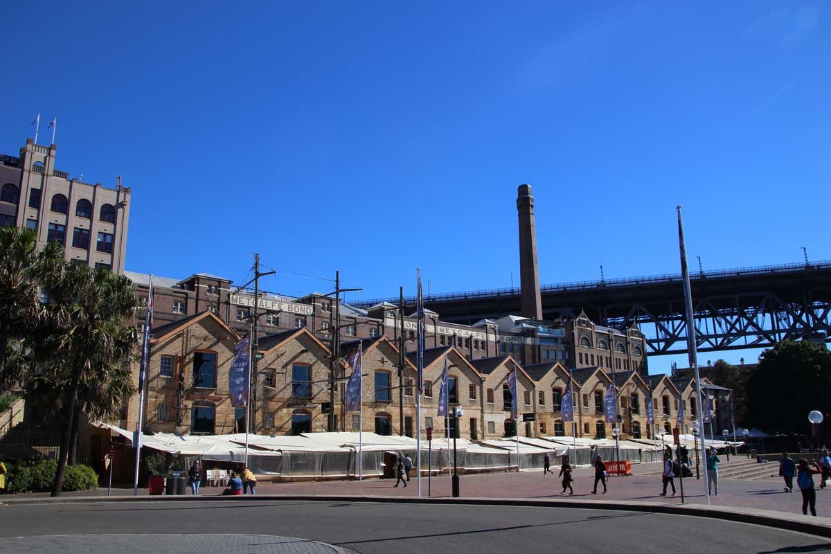 quartier the rocks Sydney Australie