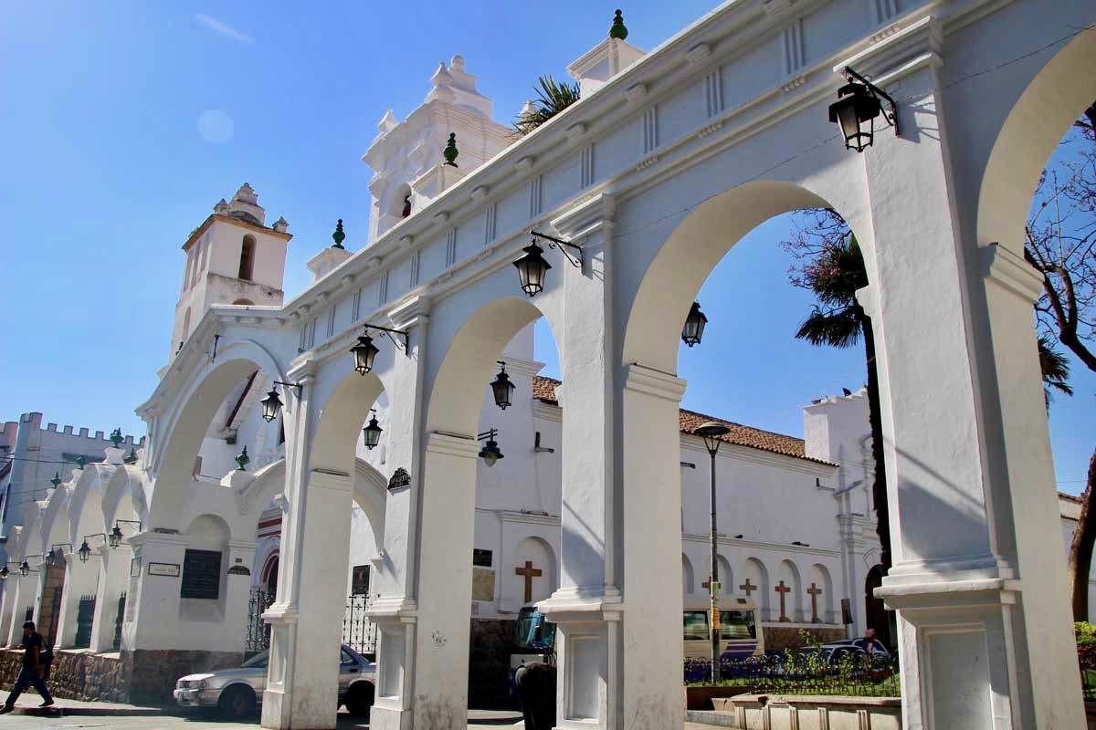 arches Sucre Bolivie