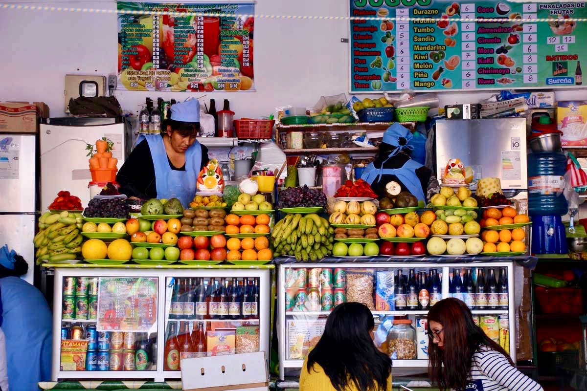 jus de fruit Sucre Bolivie