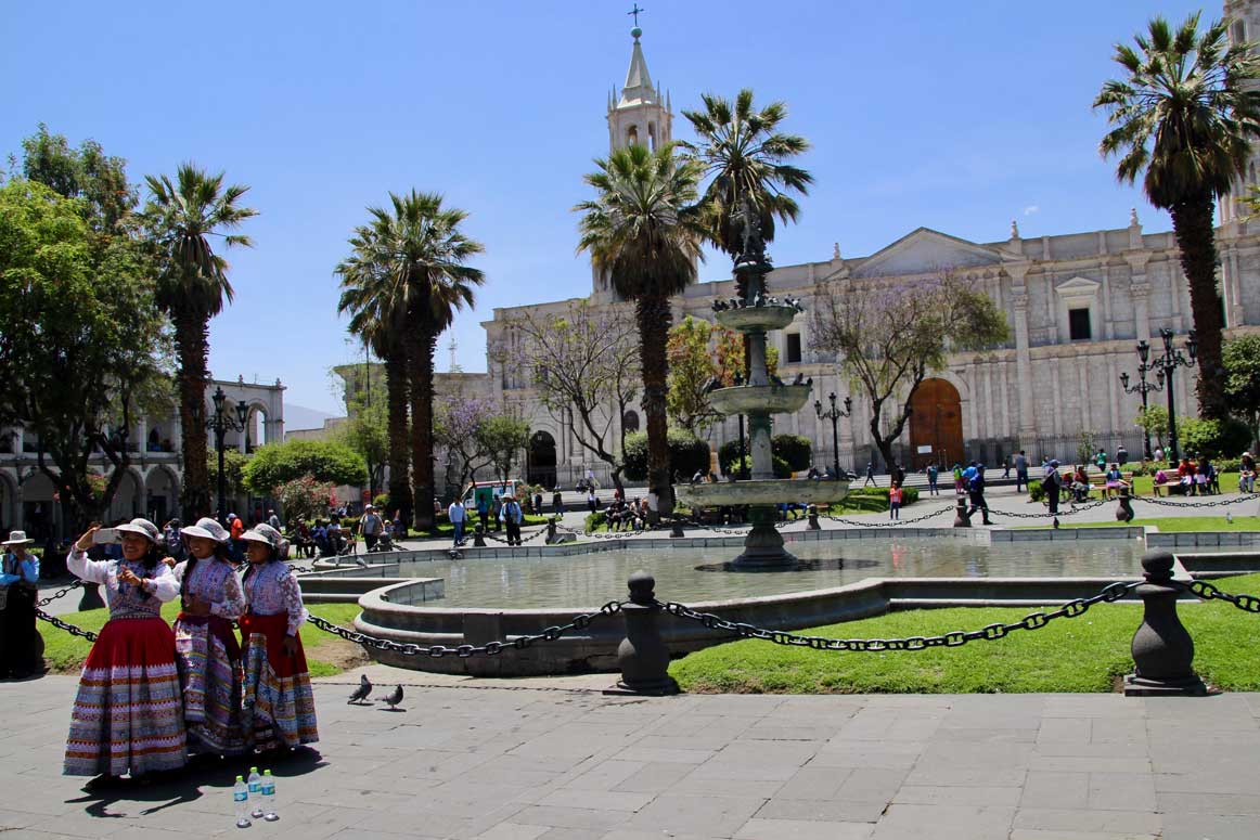 Plaza de armas arequipa