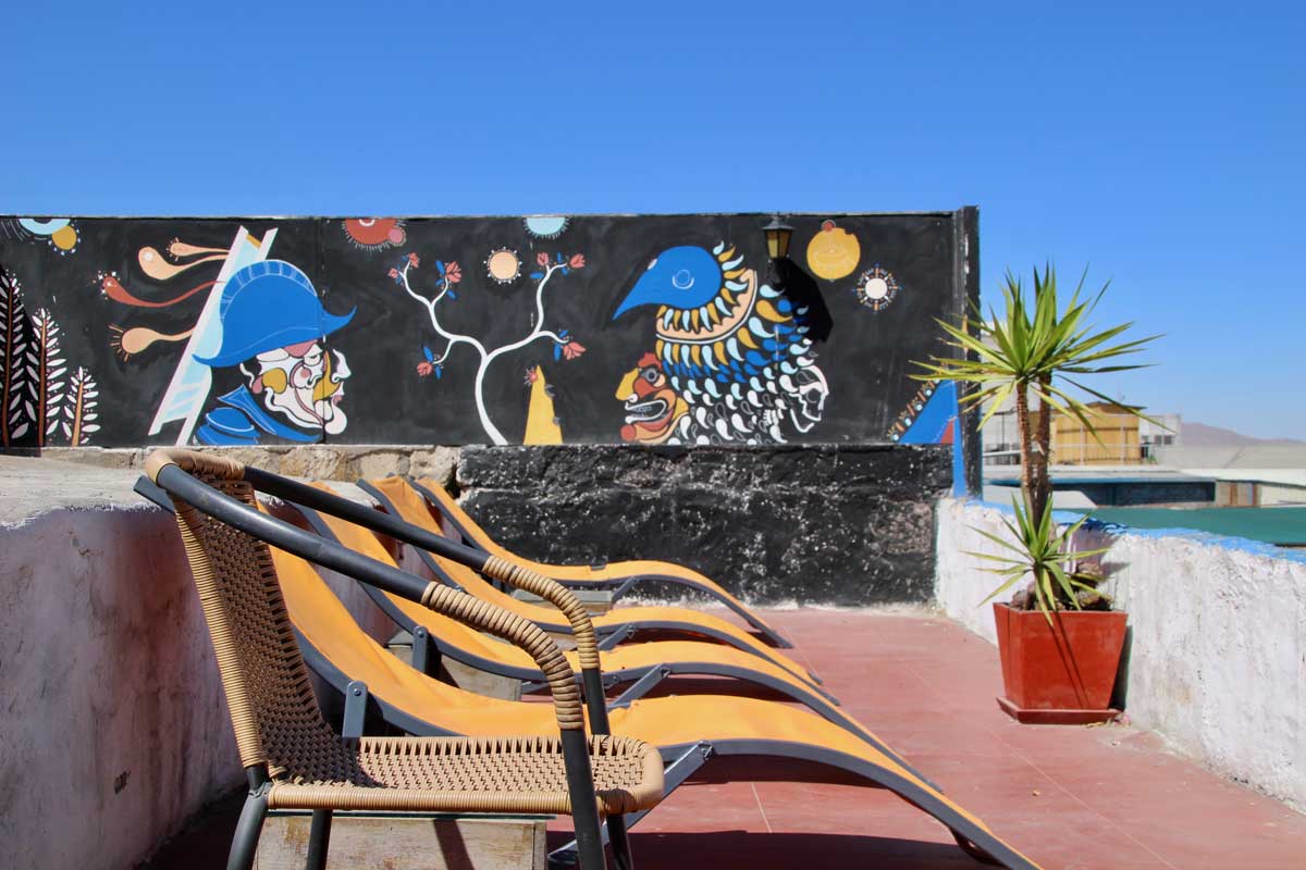 Terrasse Flying Dog Perou Arequipa