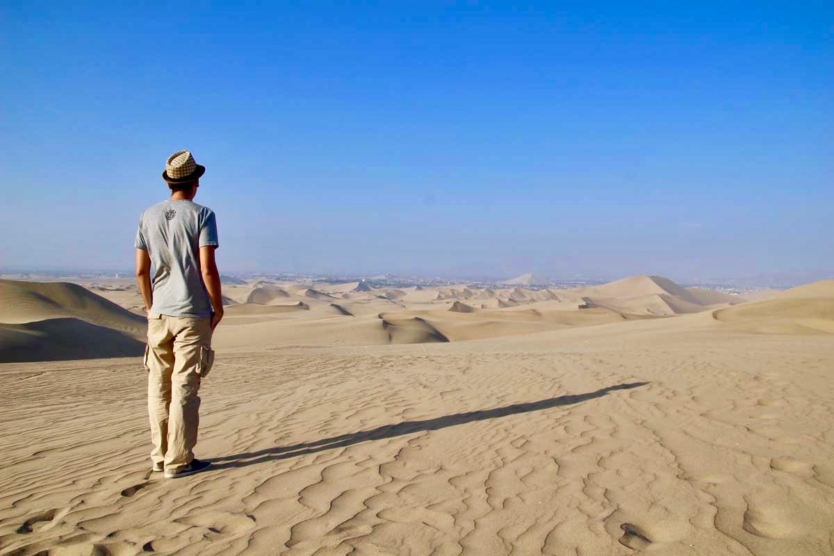 tom dunes Oasis Huacachina Perou