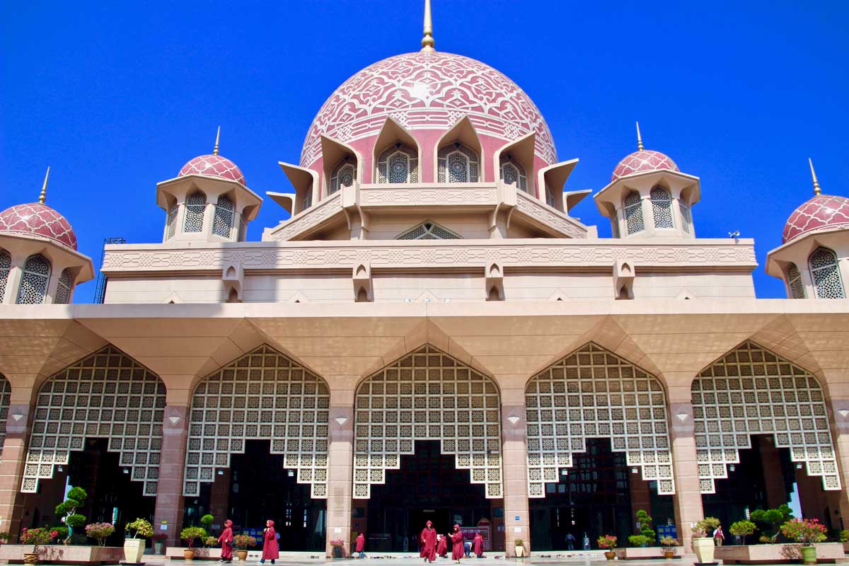 1 jour à Putrajaya : mosquée rose