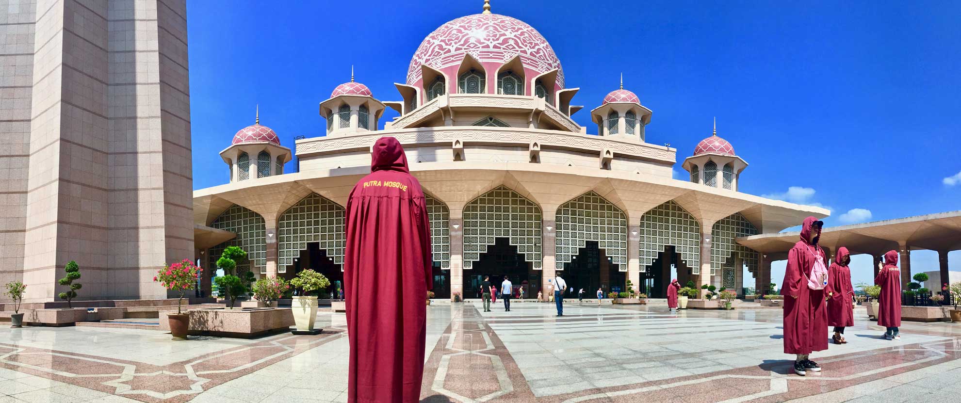 1 jour à Putrajaya : mosquée rose