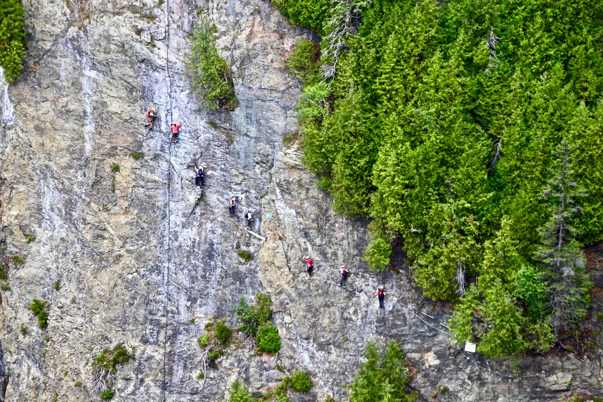 via ferrata chute montmorency