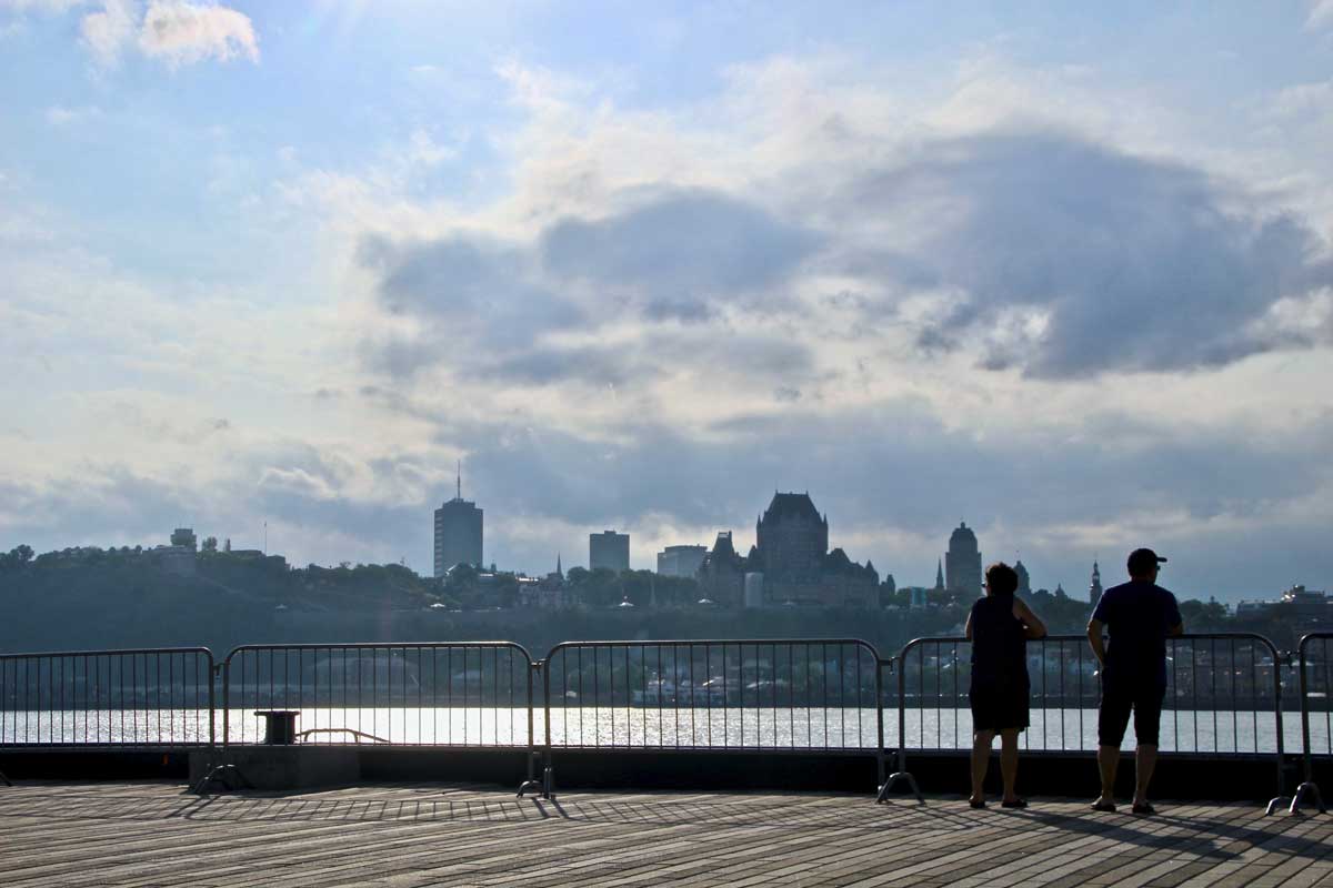 vue sur quebec depuis levis