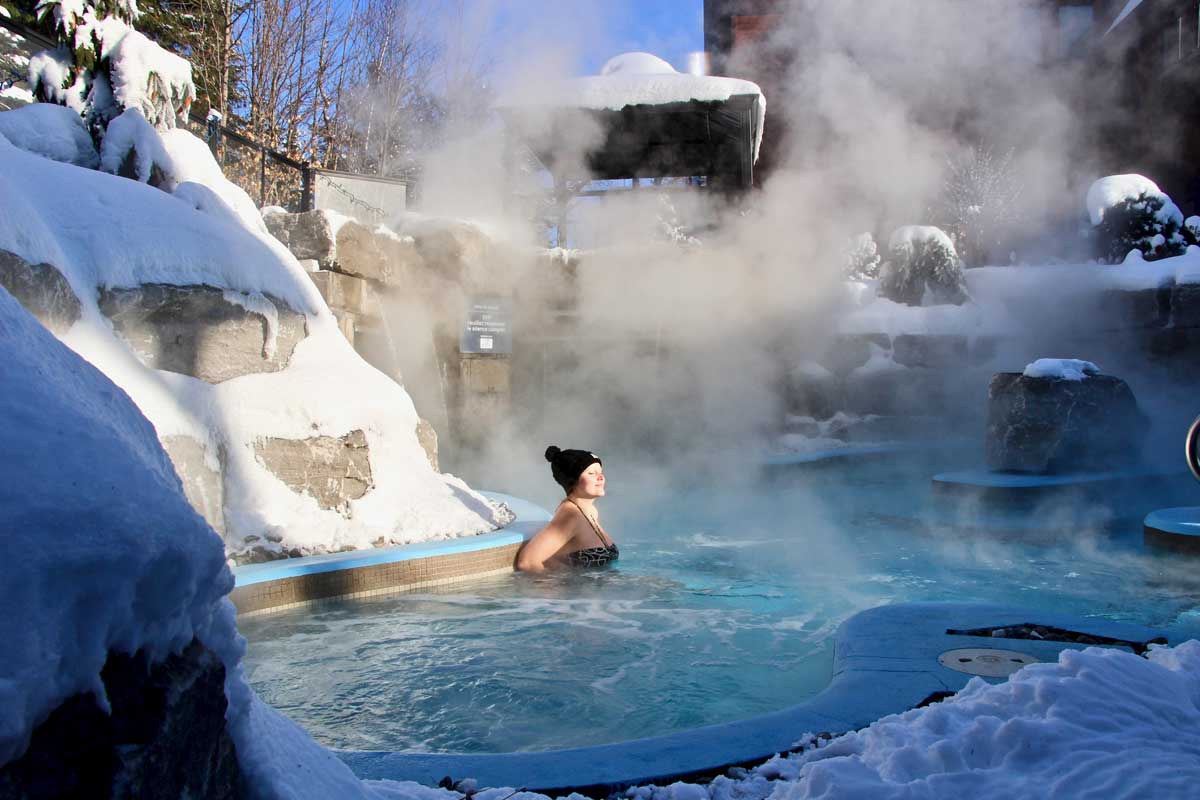 spa KiNipi en hiver à trois rivieres