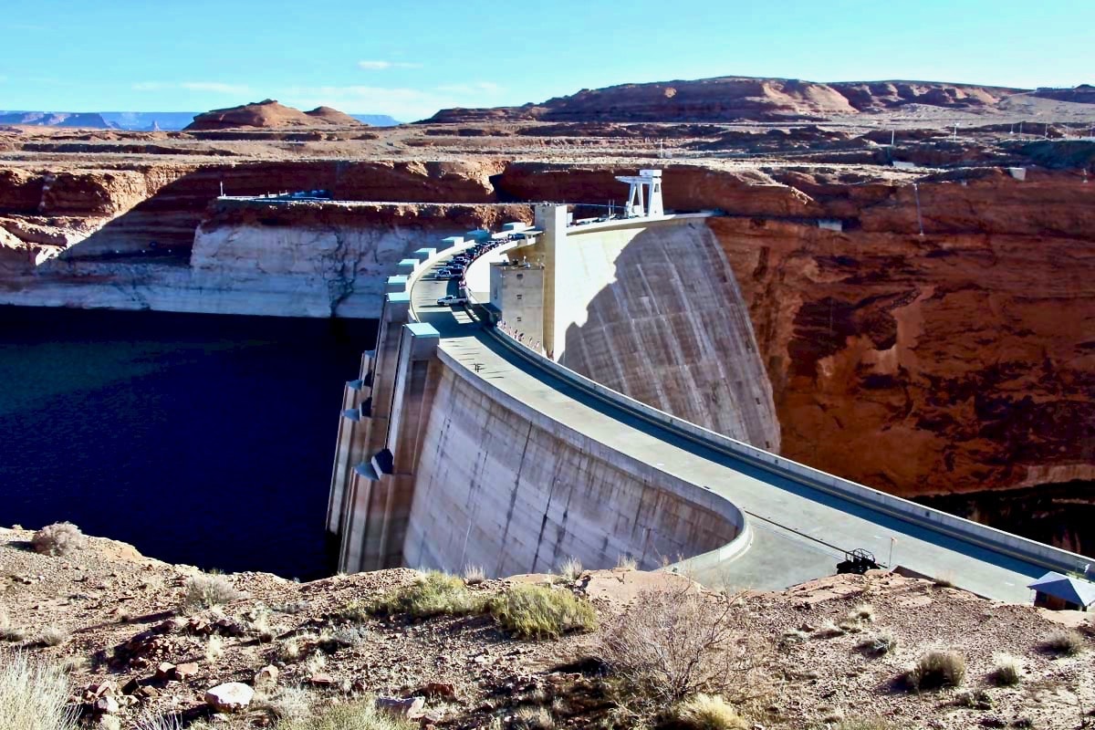 Barrage Glen Canyon Page Arizona