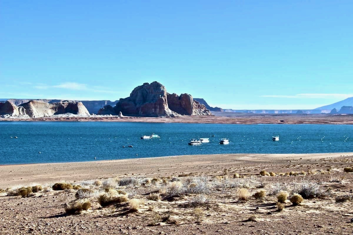 Plage Lac Powell Page Arizona