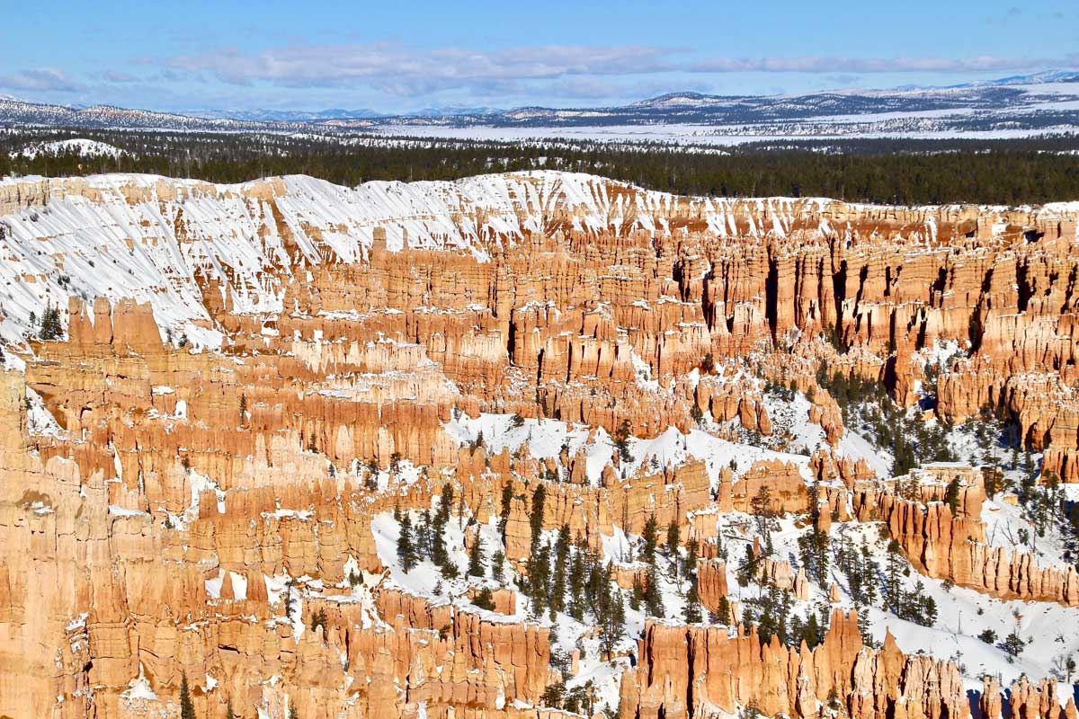 bryce canyon hiver ouest americain