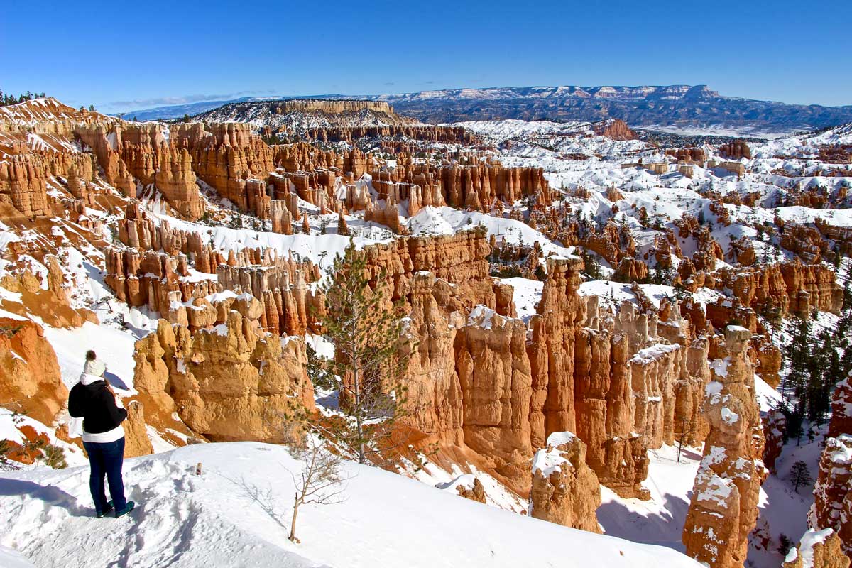 bryce canyon hiver ouest americain