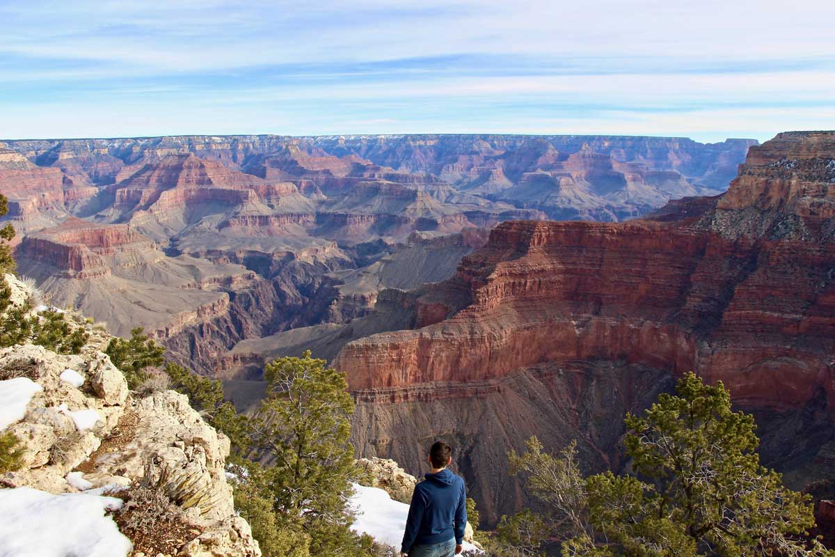 grand canyon usa hiver