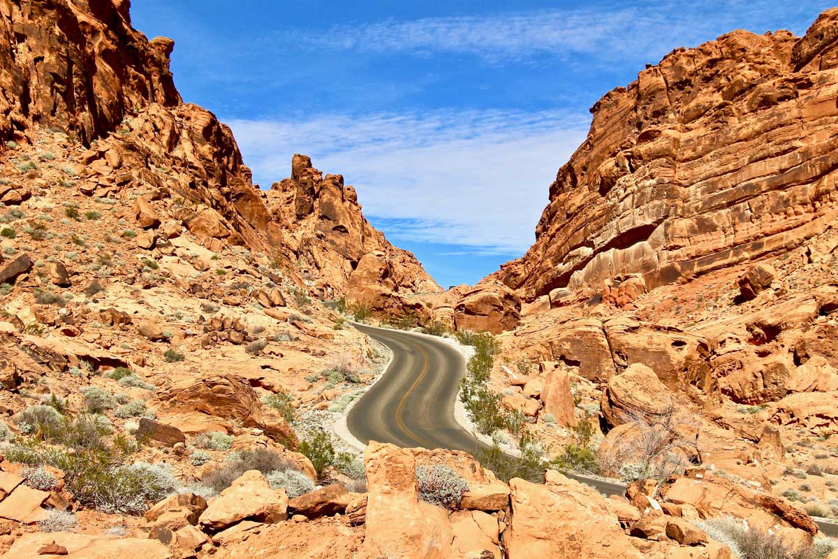 valley of fire ouest usa