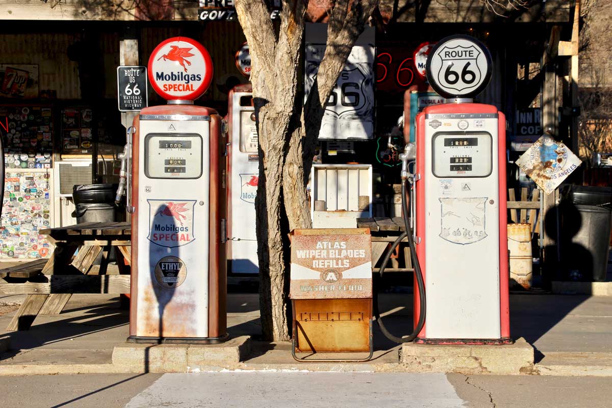 station essence Route 66 Hackberry General Store