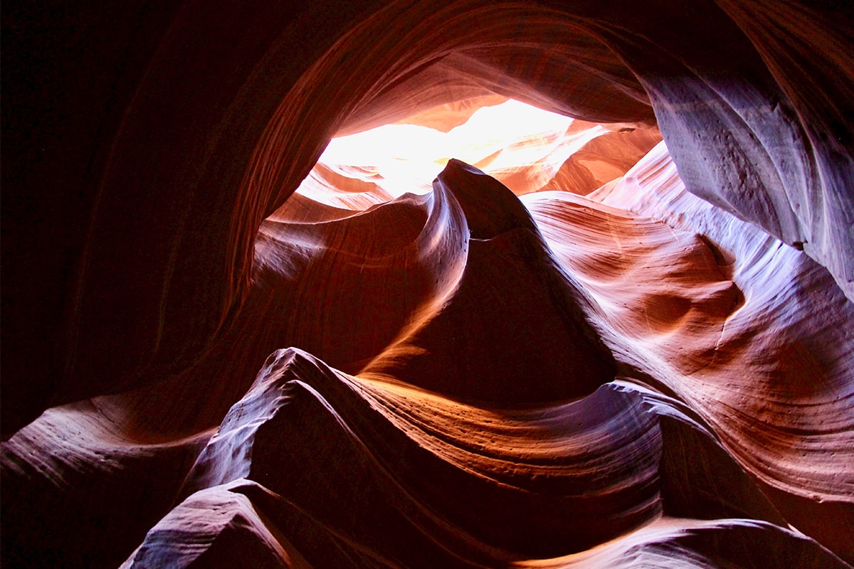 structure Upper Antelope Canyon Page Arizona USA