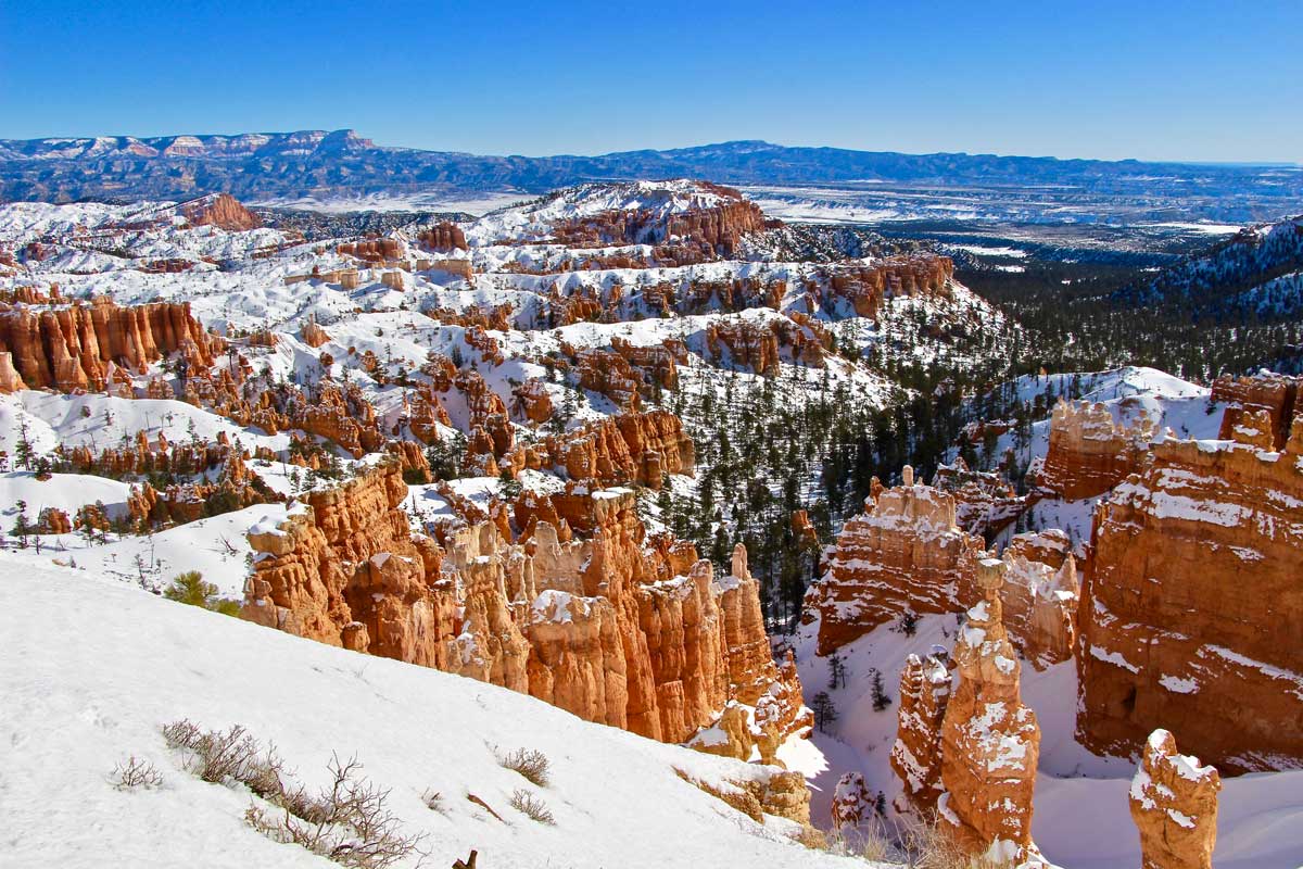 Bryce Canyon en hiver